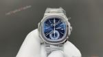 PDF Patek Philippe Nautilus CH28-520 Movement 40.5mm WG Band Blue/White/Black Face Watch
